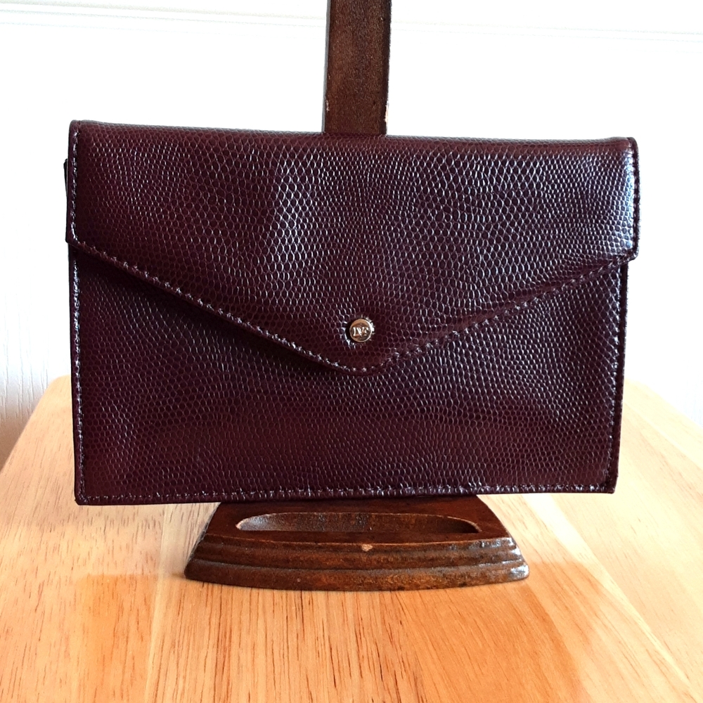 DVF Diane Von Furstenberg Leather Envelope/Pouch with Card Holder💖💖💖NWOT